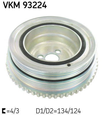 SKF VKM 93224 Puleggia cinghia, Albero a gomiti